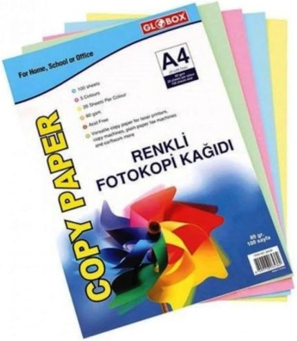 A4 Renkli Fotokopi Kağıdı