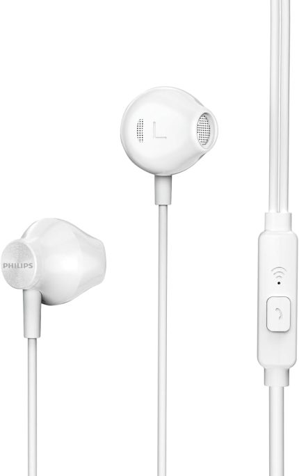 TAUE101WT Mikrofonlu Kulakiçi Kulaklık