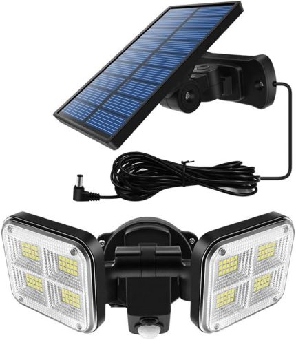 120 LED Solar Lamba 20W Güneş Enerjili Aydınlatma