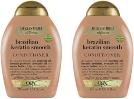 Brezilyalı Keratin Terapisi Şampuanı, 385 ml, 2'li Paket