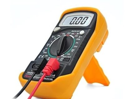 Xl830l Dijital Multimetre Ölçü Aleti Volt Amper Ölçer Pil Kablo