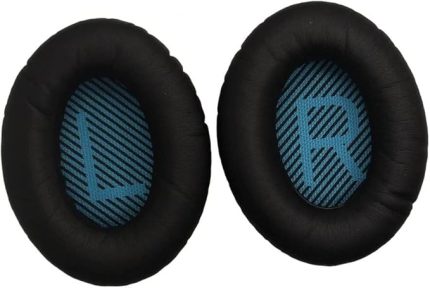 Bose QC2 QC15 QC25 QC35 AE 2 2i 2w Kulaklık Yastığı Padi Kulaklık Pedi Süngeri Siyah