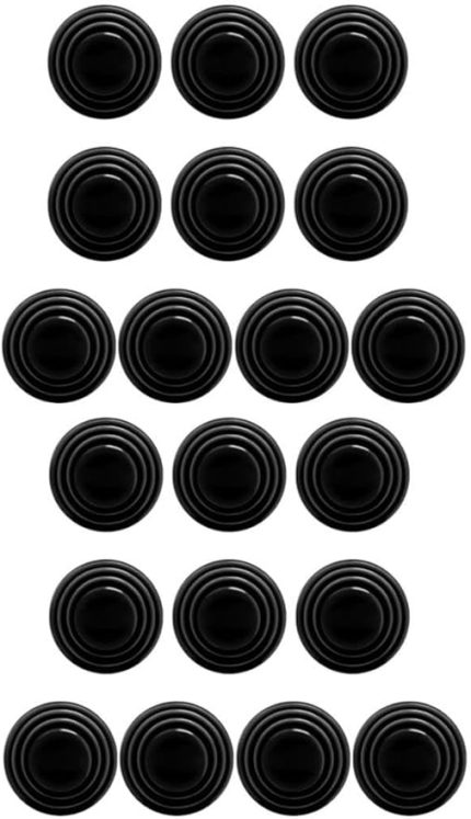 20 Adet Araba Kapı Darbe Ses Emici Pad Araç Kapısı Bagaj Kapağı Darbe Ses Emici Set