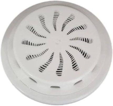 Home Ayarlı Doğalgaz Cam Menfezi Beyaz Ø18cm - Aç-Kapa Ayarlanabilir Soğuk Hava Engelleyen Cam Menfezi - Şeffaf Panel Hava Kapaklı Havalandırma Menfezi