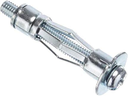 Çelik Alçıpan Boşluk Dübel FRT Tuğla Duvar Bims Paraşüt Dübeli 5x62 Metal 5 Adet