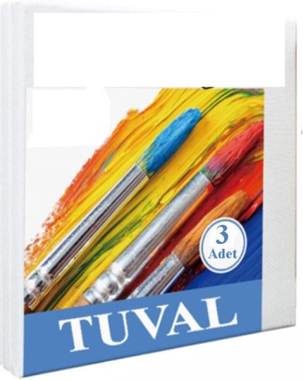 25x25 cm Astarlı Kare Tuval 1 Adet Resim Küçük Tuvali 25 * 25 cm Tual Akrilik Boya Yağlı Boya İçin İdeal