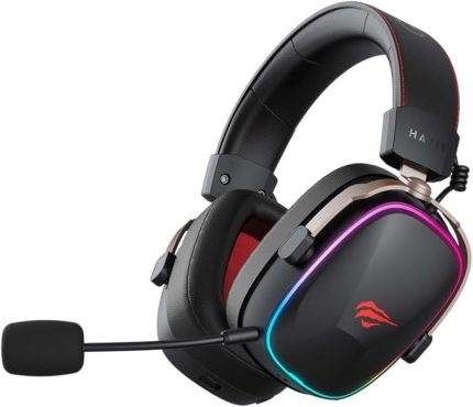 Gamenote H2039BG Gaming Kablosuz 7.1 Oyuncu Kulaklığı 2.4GHz+BT+3.5mm Audio
