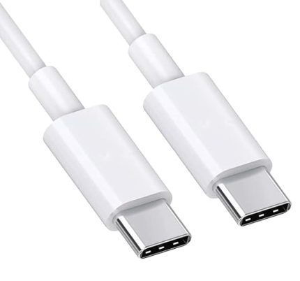 C-C, 60Watt PD, TPE Hızlı Şarj & Data Kablosu, iPhone 15/16 ve Android İçin (100 CM)