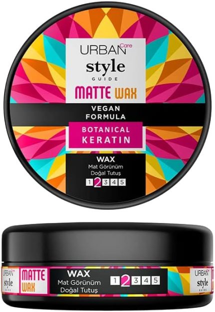 Care Style Guide Doğal ve Mat Görünüm Sağlayan Esnek Tutuşlu Wax 100 ml- Vegan