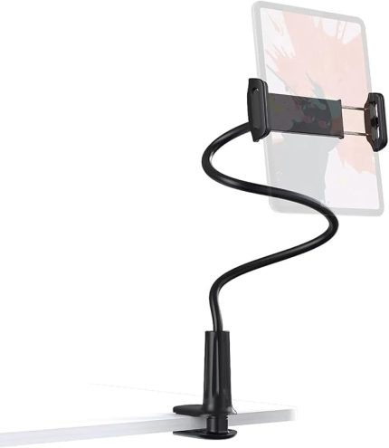 70 CM Akrobat Esnek Tablet ve Telefon Tutucu Stand Siyah