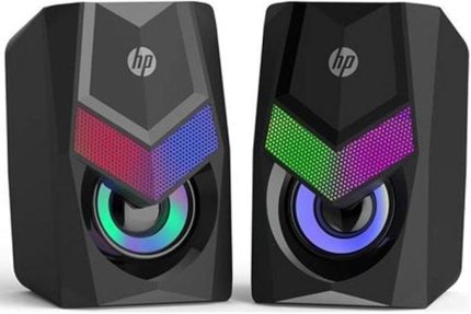 DHE-6000 2.0 RGB Gaming Multimedya Speaker Hoparlör, Siyah