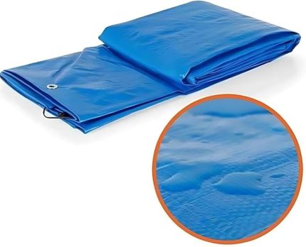 Ebatlı Su Geçirmez Pullu Çadır Branda Tente 3X6 m