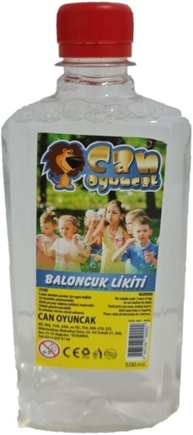 Sıvısı Köpük Tabancası Baloncuk Likiti 500 Ml Karışık bambmNM1043