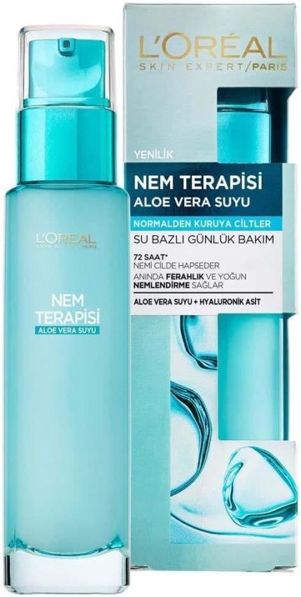 Paris Nem Terapisi Aloe Vera Suyu Normalden Kuruya Ciltler