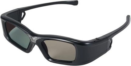 GL410 3D Gözlük Projektör için Full HD Aktif DLP Bağlantısı Optama View Sharp DLP Bağlantısı Projektörler Siyah