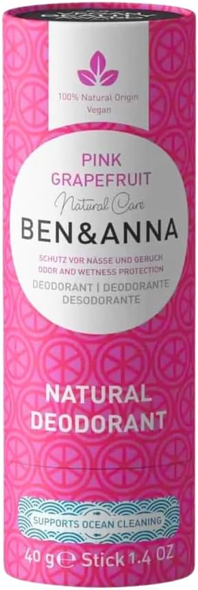 Ben & Anna Pink Grapefruit Vegan Deodorant Stick 40 G 94958