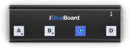 Multimedia iRig BlueBoard Bluetooth Pedalboard (iOS & Mac)