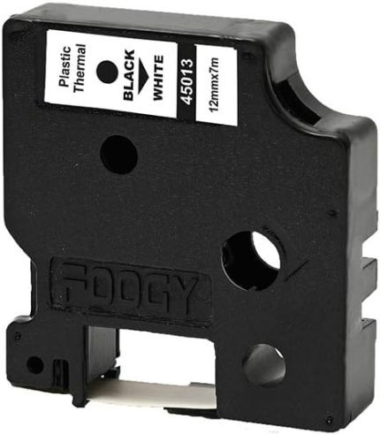 Dymo D1 Serit Etiket Muadili 12 mm x 7 m Plastik Beyaz