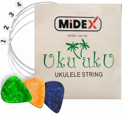 UKC-300 Ukulele Teli 1 Takım (Pena Hediye)