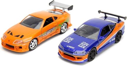 Fast & Furious Legacy Series 2001 Nissan Silvia S15 & Toyota Supra 1:32