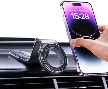 Araç İçin Telefon Tutucu Alüminyum Alaşım Ayarlanabilir Kolay Kurulum Yapışkanlı Manyetik Araç Tutucu Kullanımı Kolay EH232