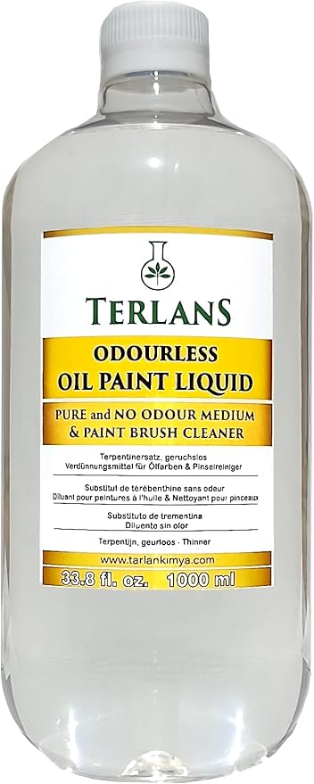 Kokusuz Terebentin 1000 ml Yağlı Boya İnceltici