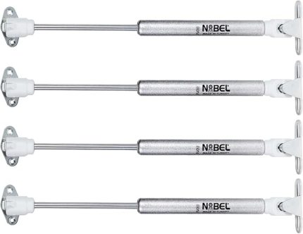 Dolap Amortisörü Gazlı Piston Kapak Hidroliği (27 cm 80N) 4 Adet