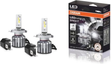 H4 LED Xenon Kit%300 Fazla Işık / 4 Yıl Garantili 12V (2 Adet Far Için)