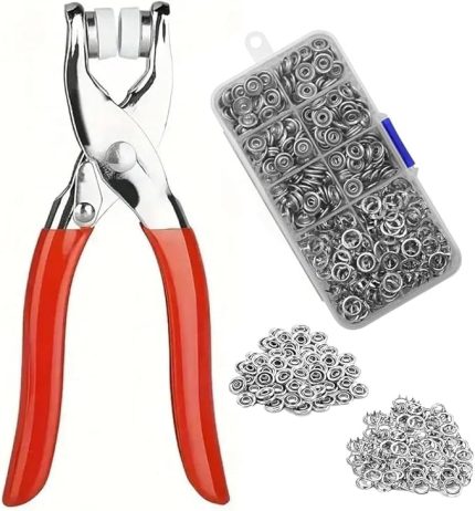 100 adet Paslanmaz Çelik Çıtçıt ve Pense Seti Metal Çıt Çıt Makinesi