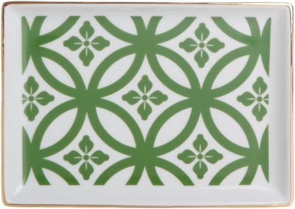 Morocco Desen1 Yeşil Kahvaltı Tabağı 18cm