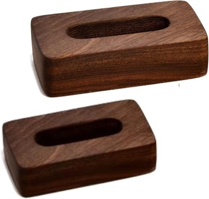 Ahşap peçetelik 2li, Piccolacasa, Doğal, 7