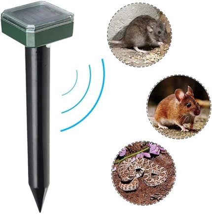 Solar Güneş Enerjili Akrep,Köstebek,Yılan Fare Kovucu 650m Etkili Kare