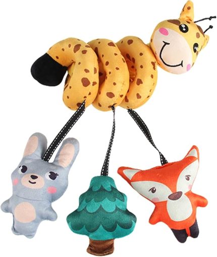 Aktivite Oyuncak - Yüksek Kontrastlı Müzikli Aktivite Oyuncağı - Duyu Gelişimini Destekleyen Erken Eğitim Aracı, Kız ve Erkek Bebekler İçin