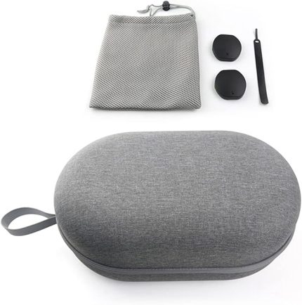 Sert Seyahat Çantası Saklama Kutusu PS VR2 VR Kulaklık ve Kontrol Cihazı, Saklama Çantası ve Lens Koruyucu Kapak ve File Bbag ve Kayışlar için Uygun