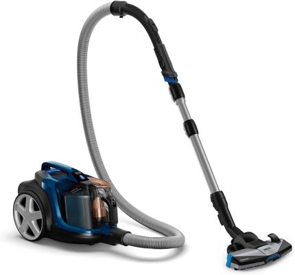PowerPro Max Torbasız Elektrikli Süpürge - 900W, PowerCyclone 8, Alerji Kilidi, HEPA 13 Filtre, TriActive+ Başlık, Dijital Güç Kontrolü (FC9749/07)