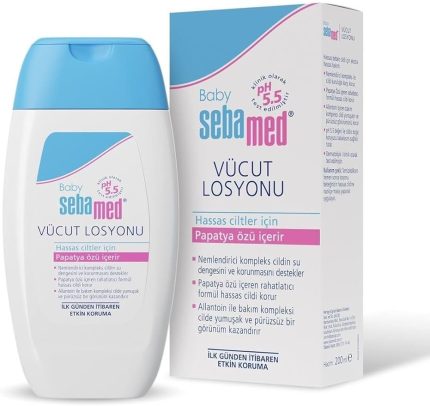 Baby Yoğun Nemlendirici ve Rahatlatıcı Etkili Bebek Vücut Bakım Losyonu 200 ml