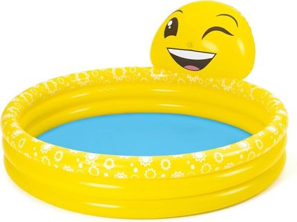 65" x 57" x 27"/1.65m x 1.44m x 69cm Summer Smiles Sprayer Pool
