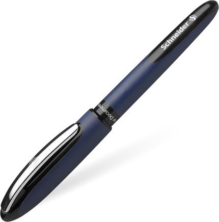 One Business dönerbaşlı kalem (suya dayanıklı, 0,6 mm Çizgi kalınlığı ve ultra-Smooth-uçlu, Made in Germany) 1er kartı üzerinde