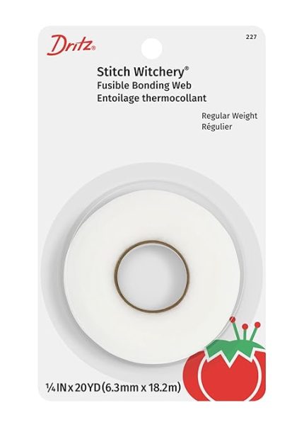 - 227 1/4x20 Stitch Witchery 1/4inx 20yd, 1/4-İnç X 20-Yards, Beyaz