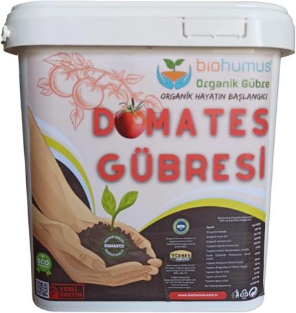 DOMATES için, Organik gübre, Organik Sertifikalı, Kök geliştirici, toprak düzenleyici, bitki besleyici 5 Litre (1)