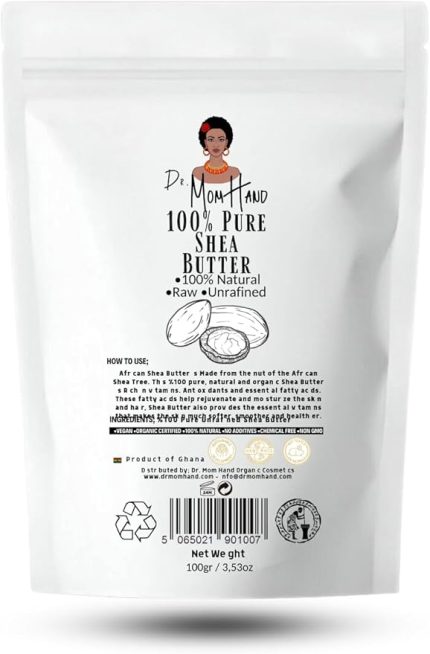 Shea Yağı (Yoğun Nemlendirici Shea Yağı)%100 Saf, Doğal, Organik (100 Gr)