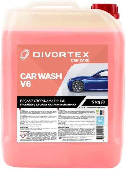 Car Wash V6 Fırçasız Araç Yıkama Köpüğü 5 kg.