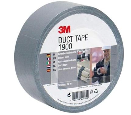 1900 Tamir Bandı Duct Tape, 50 m, Gri