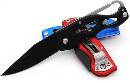 Paslanmaz Çelik Katlanır Cep Çakısı Kamp Bıçağı