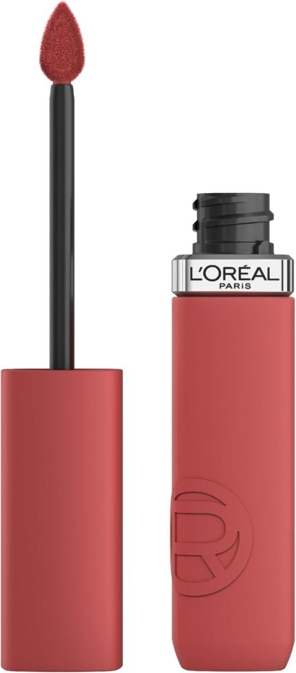 PARIS Loreal Infaillible Matte Resistance Likit Mat Ruj - 645 Crush Alert
