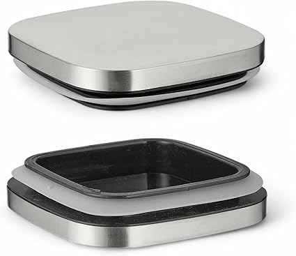 1100ml Sızdırmaz Vakumlu Metal Kapaklı Borosilikat Cam Kavanoz – Hava Geçirmez & Dayanıklı Gıda Saklama Kabı (10cm x 17cm) - Görsel 4