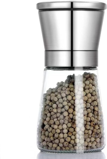 ve karabiber değirmeni, paslanmaz çelik baharat değirmeni, ayarlanabilir seramik değirmenli, biber değirmeni, yedek tuz değirmeni