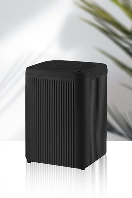 Haus Banyo Mutfak Çöp Kovası 10 Litre Siyah 3003