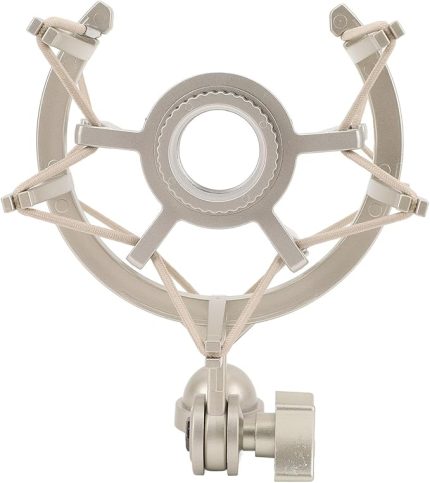 Mikrofon Şok Montajı, 25mm Mikrofon Için Mikrofon Klips Tutucu Montajı Titreşim Önleyici TLM103 TLM193 TLM127 TLM170 MK4 Için Ayarlanabilir Yüksek İzolasyon Şok Montajı
