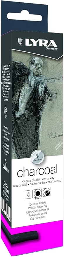 Charcoals Boya Kalemi, 5'Li, Thick